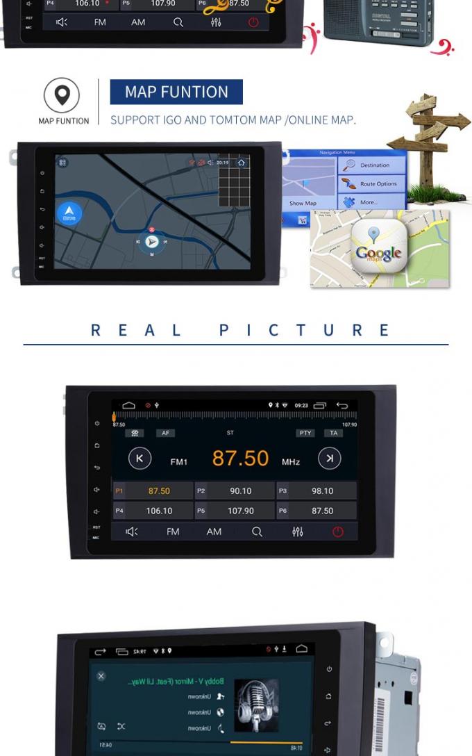 Karten-Auto-DVD-Spieler GPSs MP4 MP3 DTV Navitel Igo mit Navigationsanlage