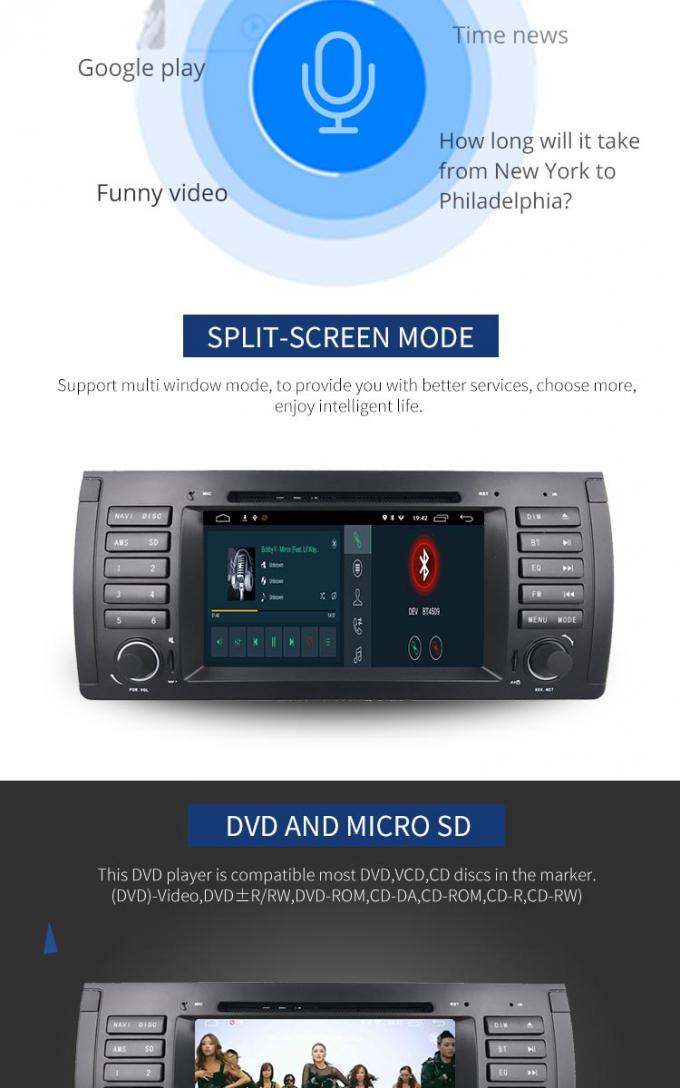 Multimedia-System BMW im Schlag-DVD-Spieler 4GB DDR3 RAM mit Hochfrequenz