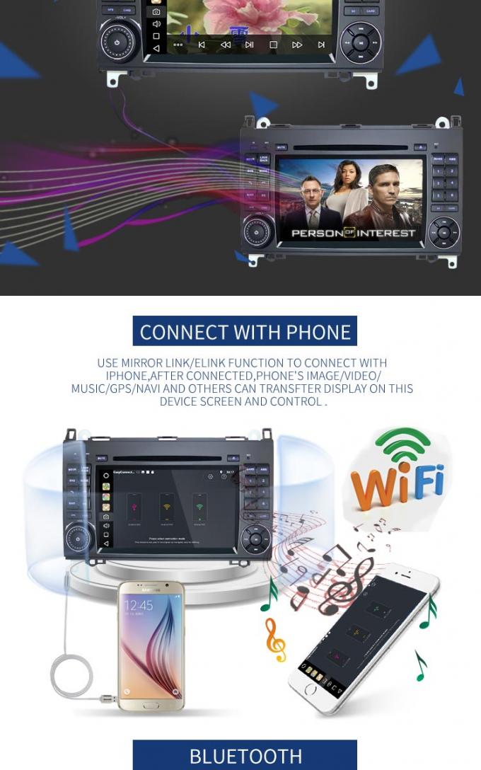 7 Zoll-Touch Screen MERCEDES-BENZdvd-spieler GPS-Navigation für Benz W169