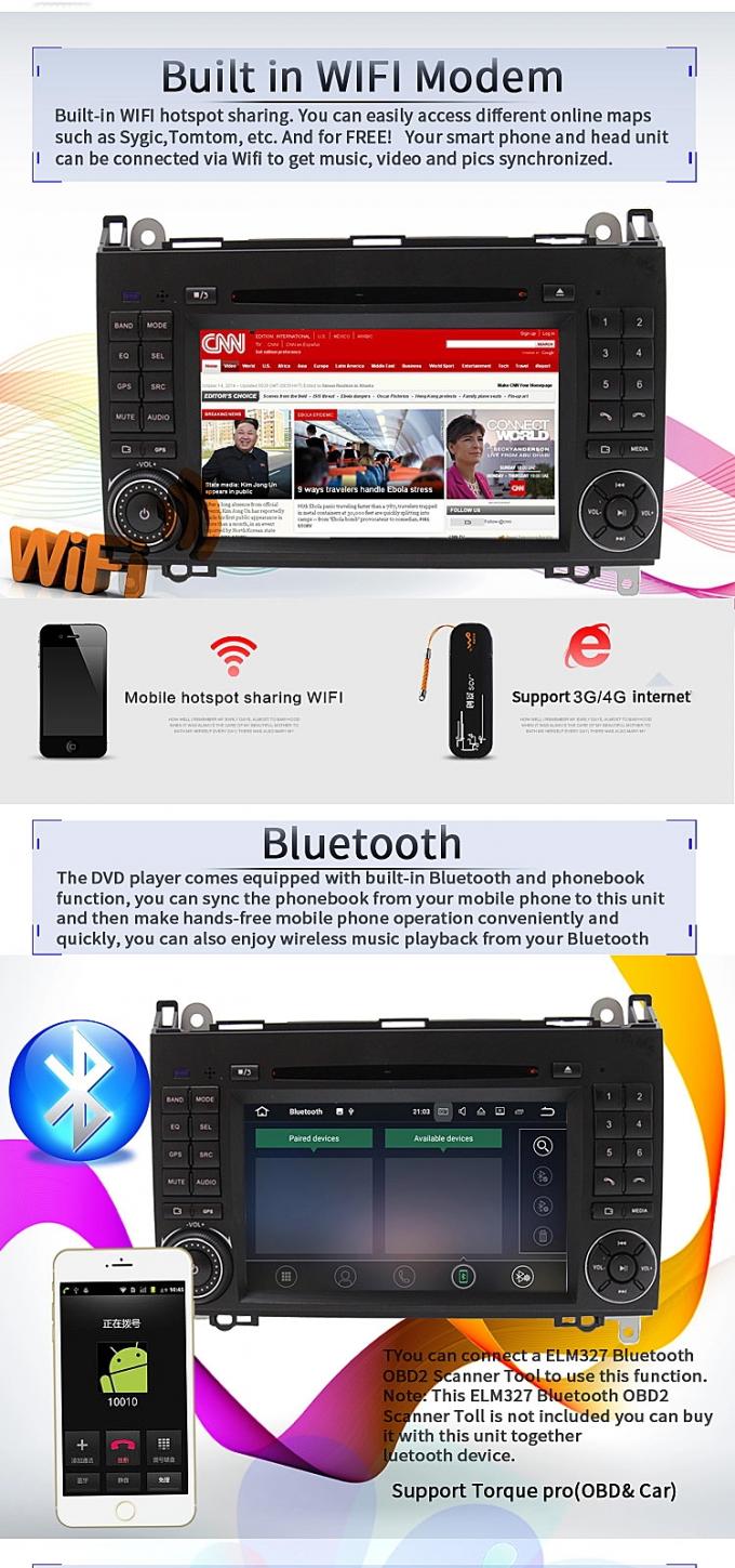 DVD-Spieler Androids 8,0 MERCEDES-BENZ mit Canbus-Rückseiten-Kamera ZUSATZ-BT