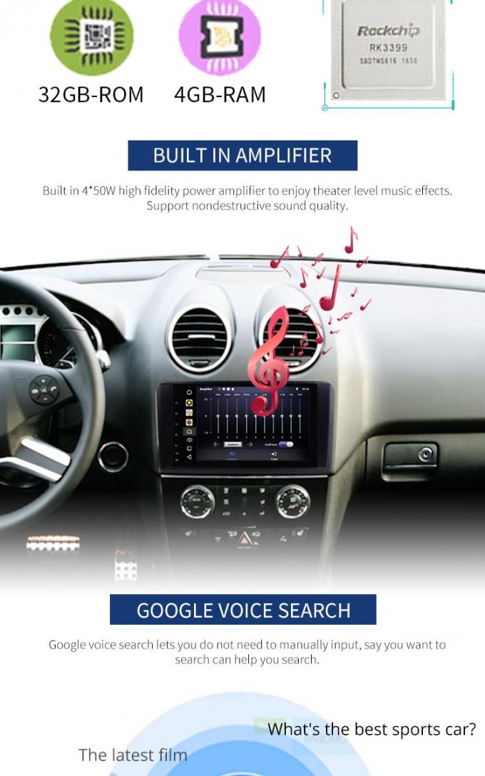 Bluetooth ermöglichte MERCEDES-BENZauto-DVD-Spieler, vorderem Camrea-Benz-Navigations-DVD-Spieler