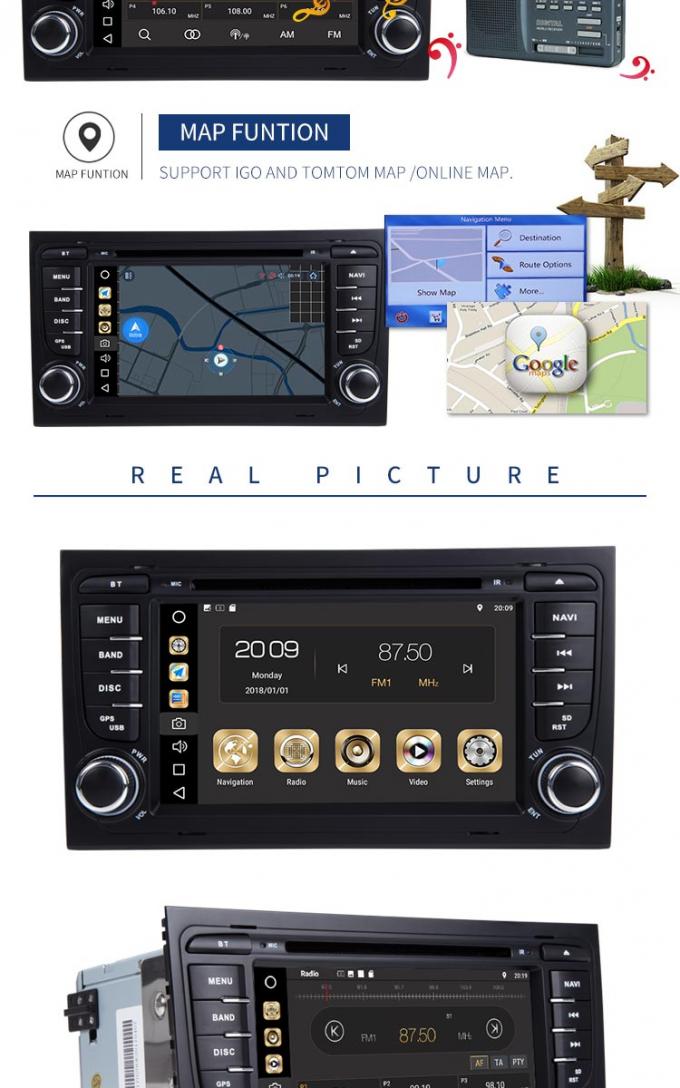 7 Zoll-Touch Screen DVD-Spieler mit Radiostereolithographie der Navigations-Mp4 für Auto