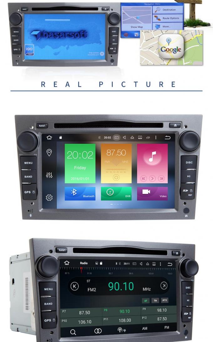 Autoradio-DVD-Spieler Androids 8,0 Vectra Opel mit freier Radiokarte OBD BT