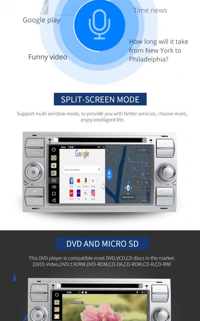 DVD-Spieler 3G WIFI Ford Mondeo, einfacher Operations-Auto-Multimedia-Spieler
