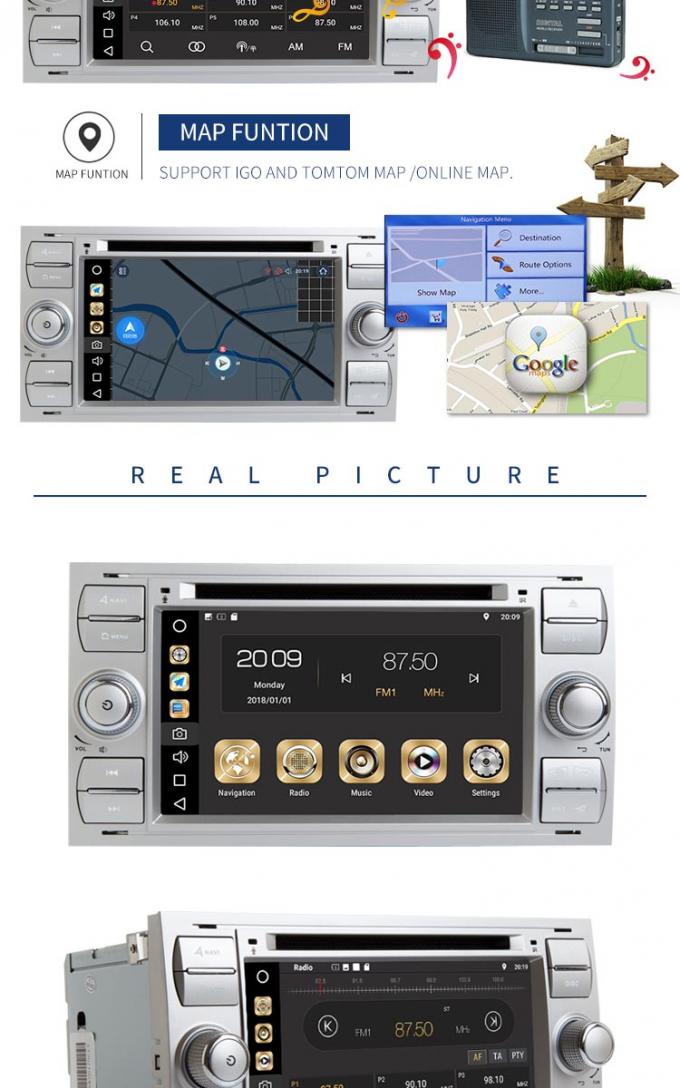 DVD-Spieler 3G WIFI Ford Mondeo, einfacher Operations-Auto-Multimedia-Spieler