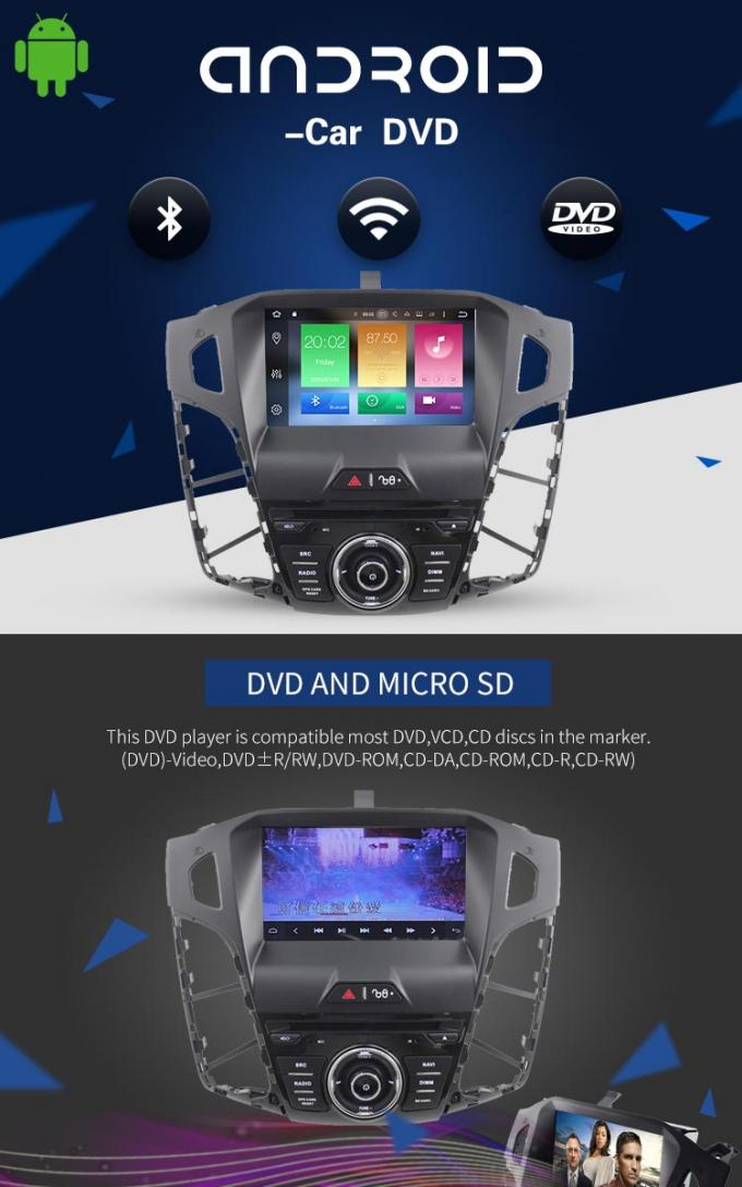 Multimedia-Ford-Auto-DVD-Spieler Androids 8,0 für FOKUS 2012 LD8.0-5712