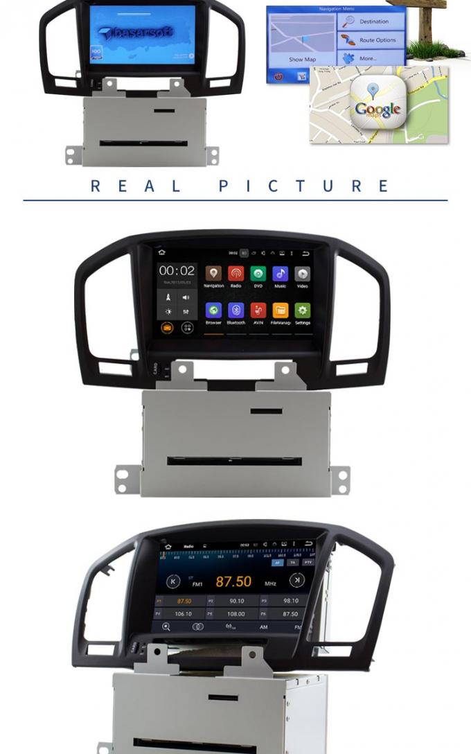 Android 7,1 Opel-Autoradio-DVD-Spieler-Insignien mit Multimedia-Radio