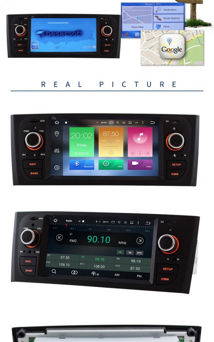 Auto Androids 8,0 GPS-DVD-Spieler mit Funktion FMs morgens für Fiat ALTES PUNTO