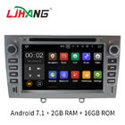 China Rückseiten-Kamera-Peugeots 308 MP3 MP4 USB Sd DVD-Spieler-eingebauter Radiotuner Firma